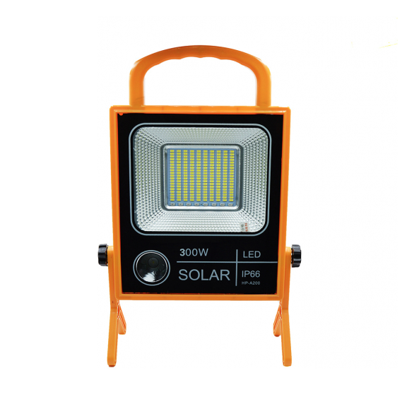 Proiector led 304 led smd 300w cu incarcare solara 